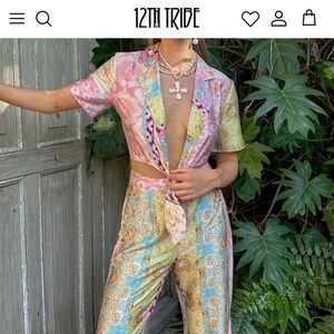 12th Tribe coral cove top and bottom. Worn once